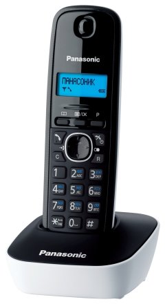 Телефон KX-TG1611RU Panasonic беспроводной , белый