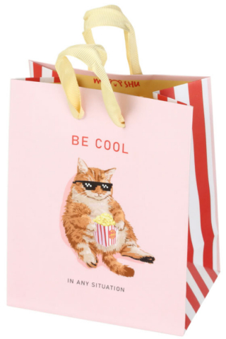 Пакет подарочный Meshu, 11*14*6,5 см, Be Cool Пакет подарочный Meshu, 11*14*6,5 см, Be Cool