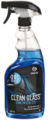 Очиститель стекол Grass Clean Glass, 600 мл