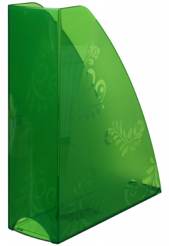 Лоток вертикальный «Цветы», 290*245*85 мм, прозрачно-зеленый Лоток вертикальный «Цветы», 290*245*85 мм, прозрачно-зеленый