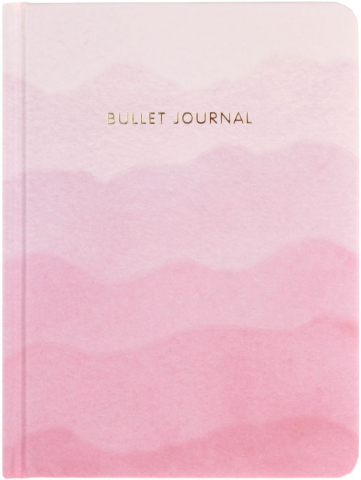 Книжка записная Bullet Journal 145×195 мм, 80 л., точки, «Розовый»