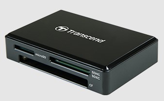 Карт-ридер Transcend TS-RDC8K2 (USB 3.1), USB3.1, SDXC/SDHC UHS-II, microSDXC/SDHC UHS-II