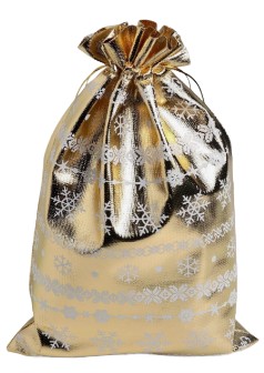 Мешок подарочный из парчи Sima-Land 20×30 см, «Узоры»