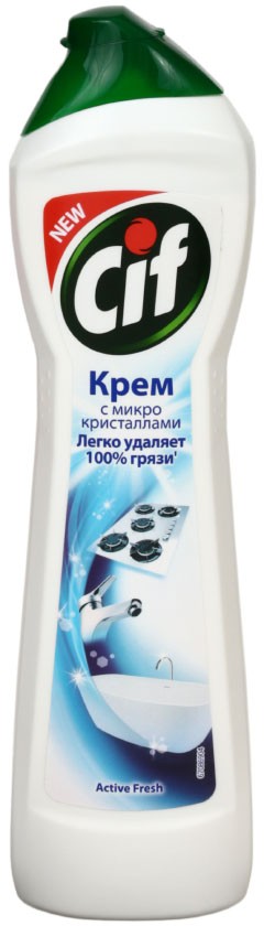 Крем чистящий Cif , 500 мл, Active Fresh