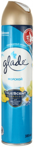 Освежитель воздуха Glade 300 мл, «Морской»