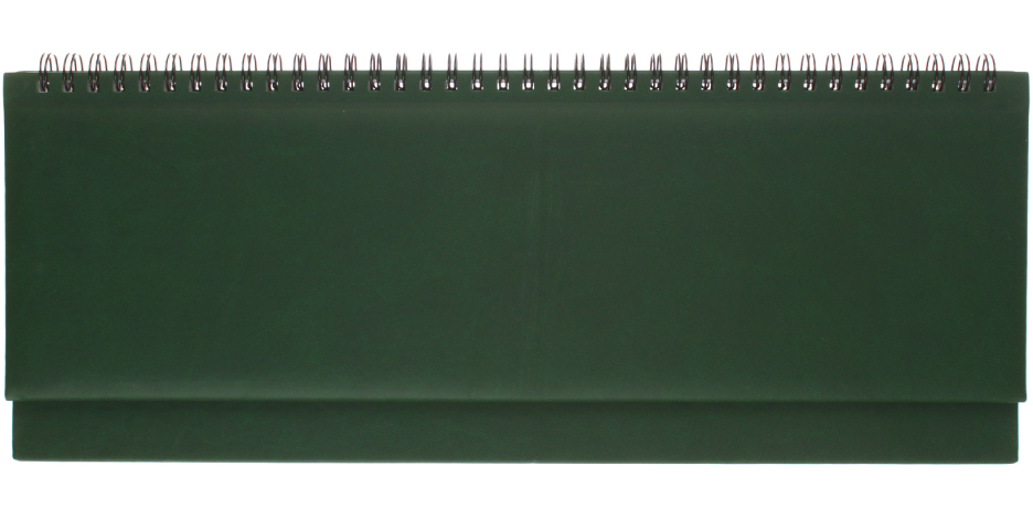 Планинг датированный на гребне на 2026 год «Сиам» 340×130 мм, 57 л., зеленый