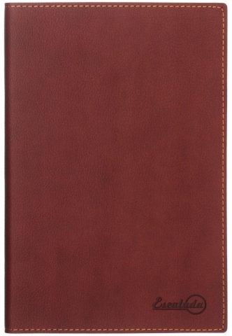 Книжка записная Copybook 2в1, 145*213 мм, 80 л. клетка + 80 л. линия, коричневая/оранжевая