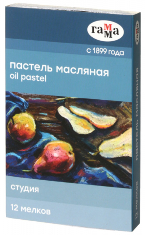 Пастель масляная «Студия», 12 цветов Пастель масляная «Студия», 12 цветов