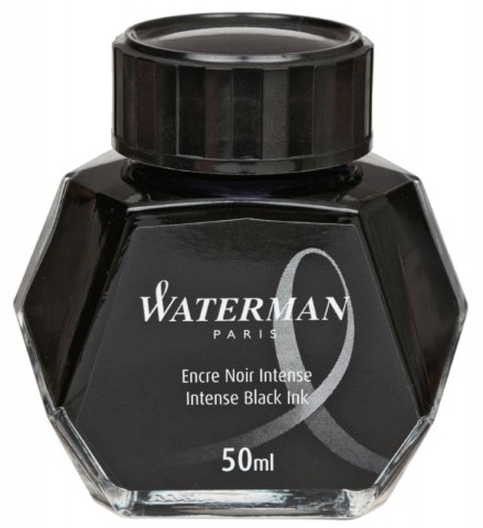 Чернила для перьевых ручек Waterman, 50 мл, черные