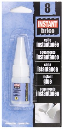 Клей-супер Instant Brico, 6 г (6 мл)