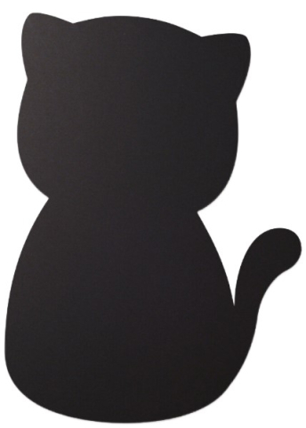 Доска на холодильник магнитно-меловая с набором аксессуаров Brauberg, 30*40 см, Pussy Cat