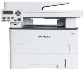 МФУ Pantum M7100DN, A4, А5, А6 лазерная черно-белая печать 1200 x 1200 dpi, дисплей, дуплекс, белый