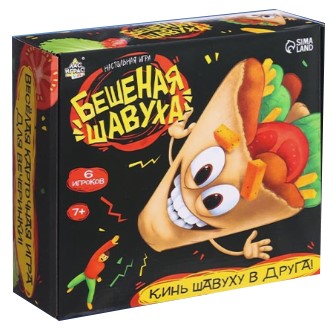 Игра настольная для детей на реакцию «Бешеная шавуха», 6 игроков, 7+ Игра настольная для детей на реакцию «Бешеная шавуха», 6 игроков, 7+