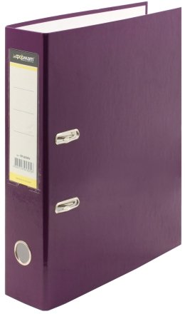 Папка-регистратор inФормат с односторонним ламинированным покрытием, корешок 70 мм, фиолетовый