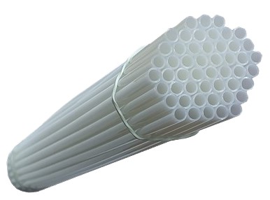 Трубки пластиковые для АПС 500 П Авто, 50 шт., белые (длина 500 мм, диаметр 6 мм)