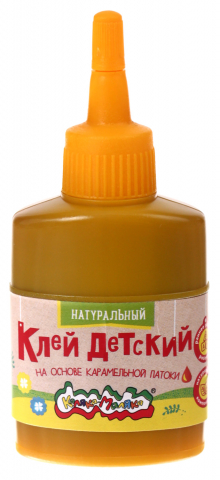 Клей детский карамельный натуральный «Каляка-Маляка», 45 г (45 мл)