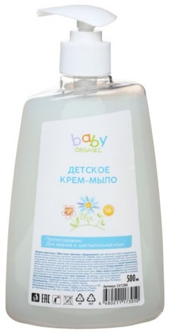 Мыло-крем жидкое OfficeClean «Детское» (с дозатором), 500 мл