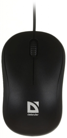 Мышь компьютерная Defender Patch MS-759, USB, проводная, черная