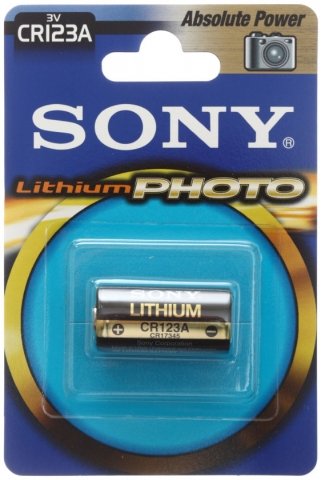 Батарейка литиевая Sony Lithium Photo, 3V, CR123A