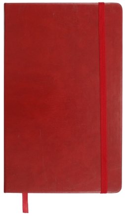 Ежедневник недатированный Escalada, 132*204 мм, 96 л., красный