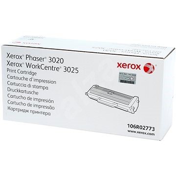 Тонер-картридж Xerox 106R02773, черный, ресурс 1500 страниц