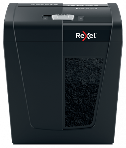 Шредер Rexel Secure X10, размер частиц 4*40 мм