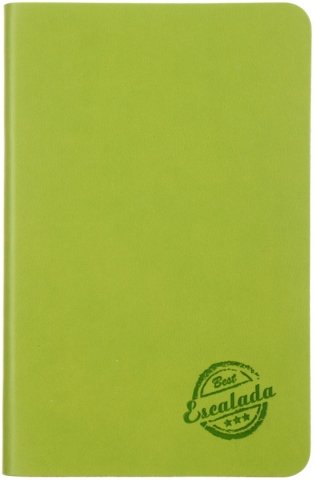 Книжка записная Notebook, 90*140 мм, 160 л., без графления, салатовая