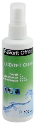 Жидкость чистящая для мониторов Favorit Office, 100 мл