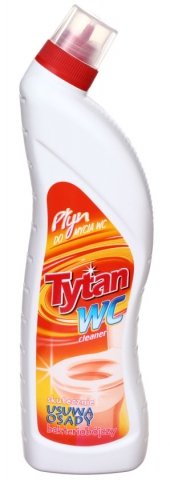 Моющее средство для туалета Tytan WC, 700 г, красное
