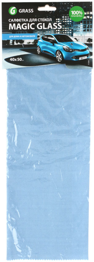Салфетка для стекол Magic Glass, 40*50 см Салфетка для стекол Magic Glass, 40*50 см