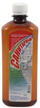 Санитарный WC-гель для чистки сантехники, 500 мл