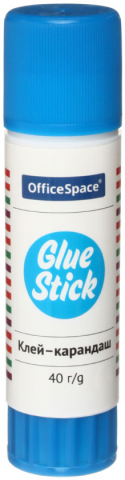 Клей-карандаш OfficeSpace, 40 г Клей-карандаш OfficeSpace, 40 г