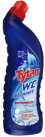 Моющее средство для туалета Tytan WC, 700 г, голубое Моющее средство для туалета Tytan WC, 700 г, голубое