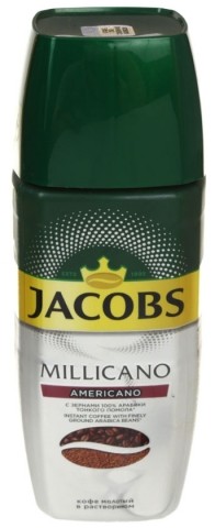 Кофе молотый в растворимом Jacobs Monarch Millicano, 95 г Кофе молотый в растворимом Jacobs Monarch Millicano, 95 г